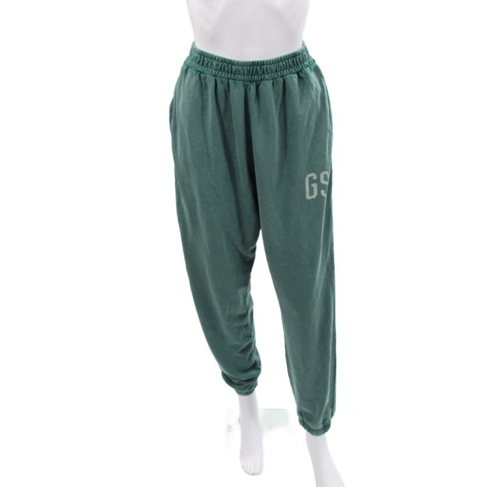 GYMSHARK Womens Green Cotton Joggers Size XS